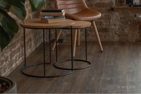 Кварцвиниловый ламинат CERAMO VINILAM NEW CORK 8885-EIR Дуб Берн 8 mm